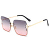 Half Frame Luxury UV400 Sunglasses - Mai Mai Beauty Supply