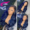 Brazilian Remy Wig 1B/Blue 13x4 - Mai Mai Beauty Supply
