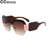 Purple Half Frame Square Sunglasses - Mai Mai Beauty Supply